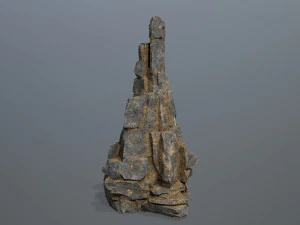 Cliff rocks 3D Model