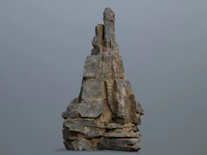 Cliff rocks 3D Model