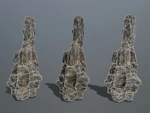 Cliff rocks 3D Model