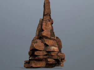 Desert rocks 3D Model