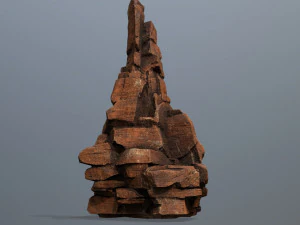 Desert rocks 3D Model