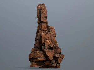 Desert rocks 3D Model