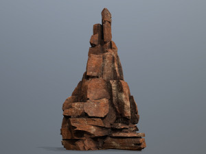 Desert rocks Modelo 3D