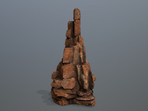 Desert rocks Modelo 3D