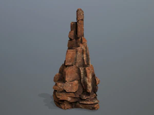 Desert rocks 3D Model