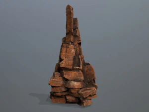 Desert rocks 3D Model