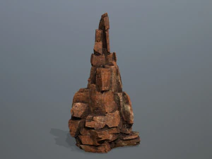 Desert rocks 3D Model