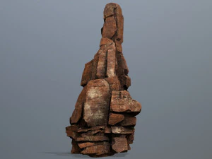 Desert rocks 3D Model