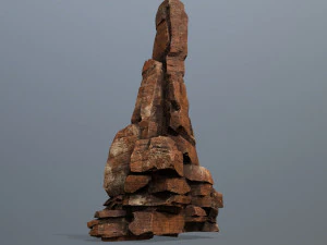 Desert rocks 3D Model