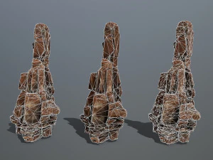Desert rocks 3D Model