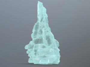 Ice rocks 3D Model
