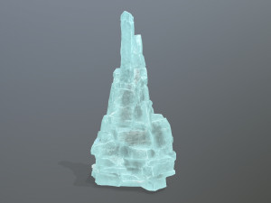 Ice rocks 3D Model