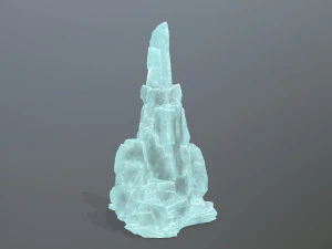 Ice rocks 3D Model