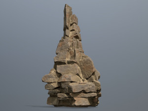 Desert rocks 3D Model