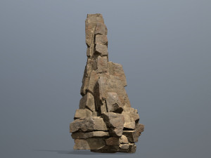 Desert rocks 3D Model