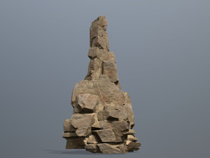 Desert rocks 3D Model