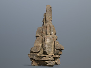 Desert rocks 3D Model