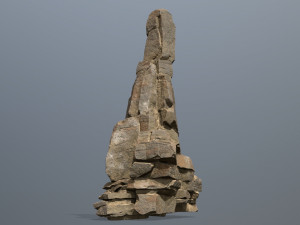 Desert rocks 3D Model
