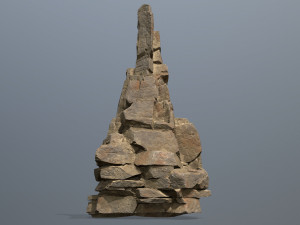 Desert rocks 3D Model