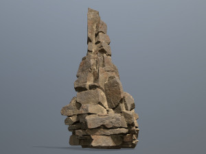 Desert rocks 3D Model