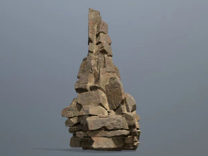 Desert rocks 3D Model