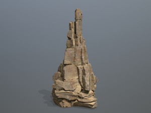 Desert rocks 3D Model