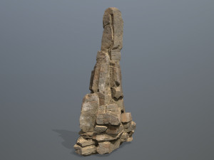 Desert rocks 3D Model