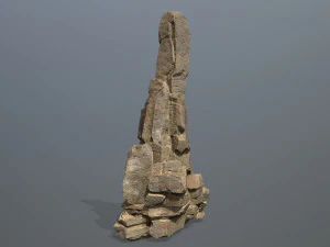 Desert rocks 3D Model