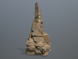 Desert rocks 3D Model