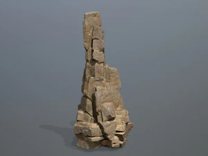 Desert rocks 3D Model