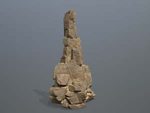 Desert rocks 3D Model