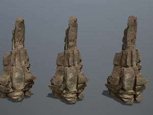 Desert rocks 3D Model