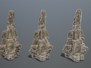 Desert rocks 3D Model