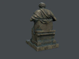 Statua mężczyzny Model 3D
