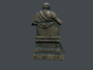 Man Statue 3D Model