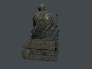 Man Statue 2 3D मॉडल