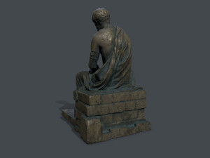 Man Statue 2 3D मॉडल
