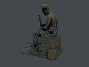 Man Statue 2 3D मॉडल