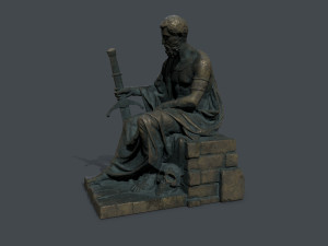Man Statue 2 3D मॉडल