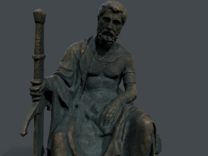 Man Statue 2 3D मॉडल