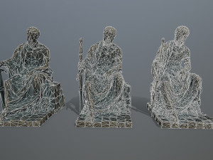 Man Statue 2 3D मॉडल