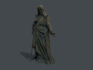 Man Statue 3 Modello 3D