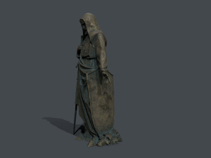 Man Statue 3 Modello 3D