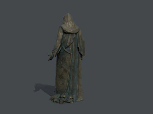 Man Statue 3 3D Model
