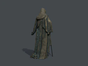 Man Statue 3 3D Model