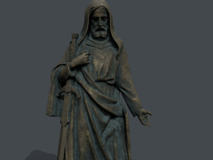 Man Statue 3 Modello 3D