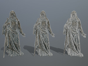 Man Statue 3 Modello 3D