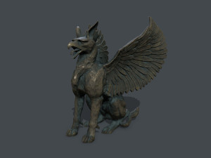 Statue Creature 3Dモデル