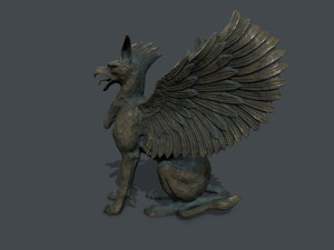 Statue Creature 3Dモデル