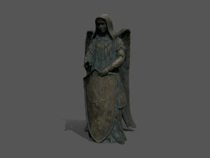 Woman Statue 3D Model